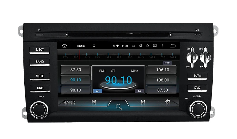 7 &quotAndroid автомобильный мультимедийный Стерео GPS Навигация DVD Радио Аудио Sat Nav