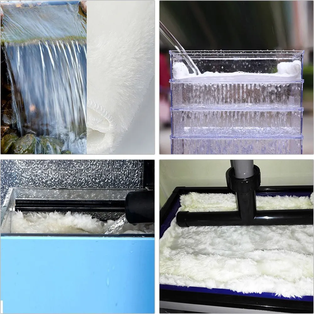 

Magic Aquarium Filter Pad High Permeability Filtering Blanket for Fresh Water & Saltwater Fish Tank Aquaculture