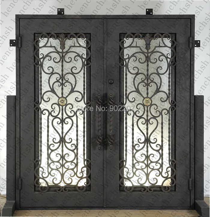 Us 2500 0 Iron Doors And Gates Wrought Iron Screen Doors In Gates From Home Improvement On Aliexpress