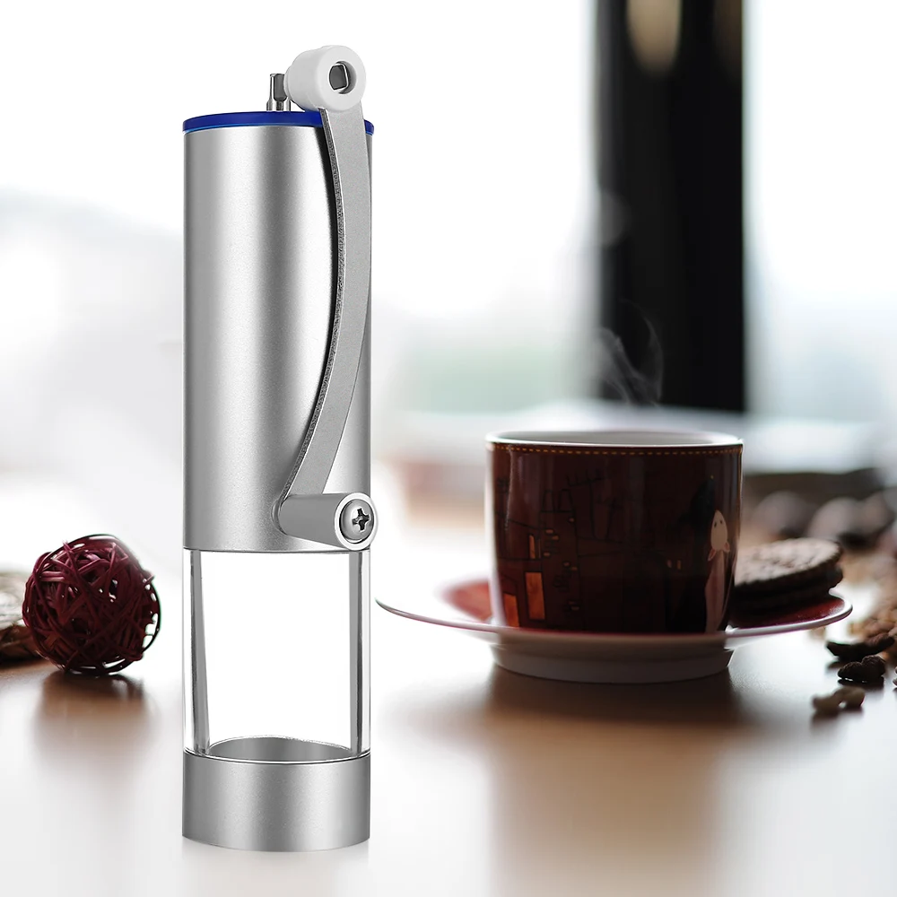 Manual Coffee Grinder Portable Alloy Hand Grinding Machine Portable