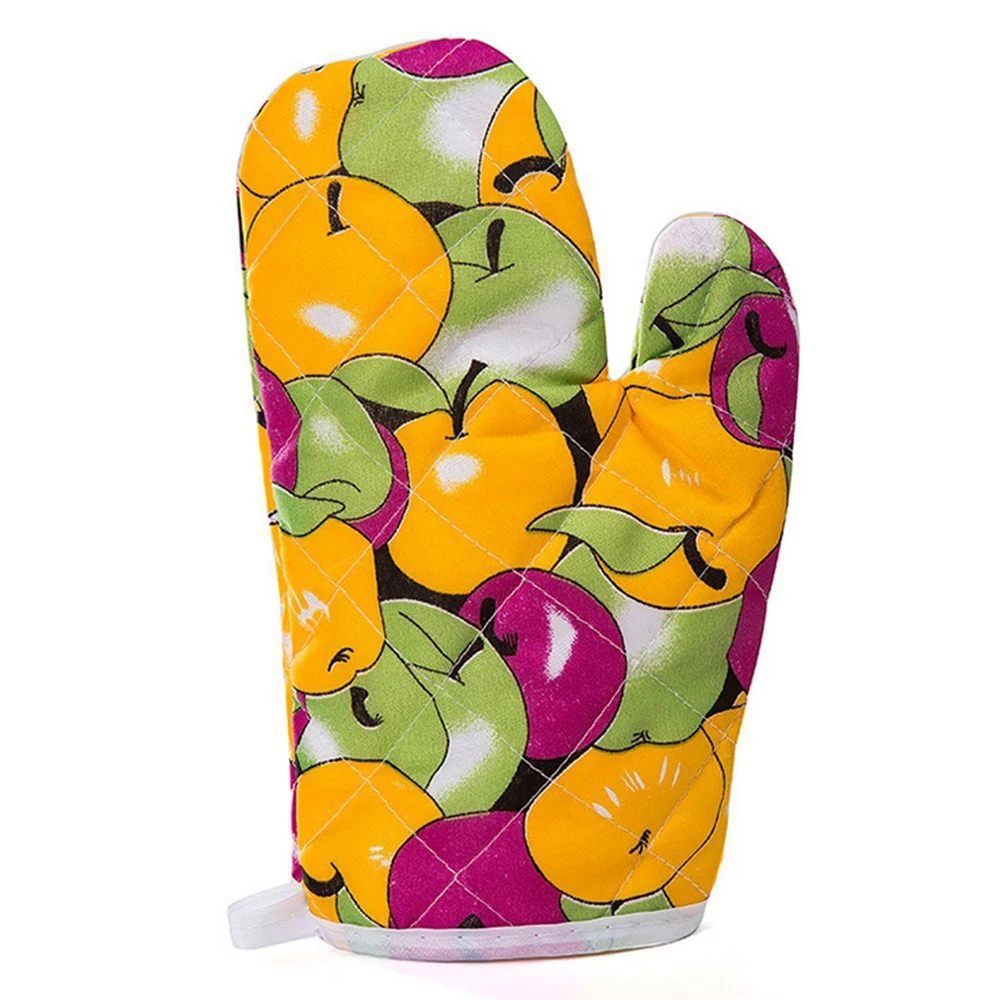 HOT 2pcs Mitts High temperature Kitchen Cooking Microwave Oven Baking