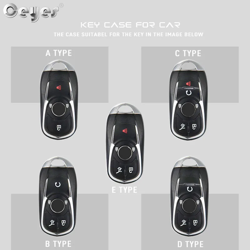 Carbon fiber key cover for BUICK (22)