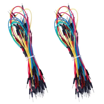 

130pcs Solderless Flexible Breadboard Jumper Wires male to male for Arduino Breadboard