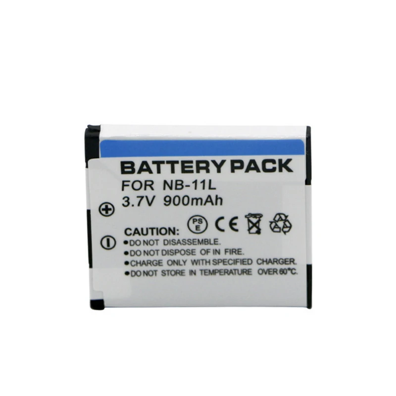 900mAh For Canon NB-11L NB11L Digital camera battery for PowerShot A2300 A2400 A3400 A4000 | Электроника