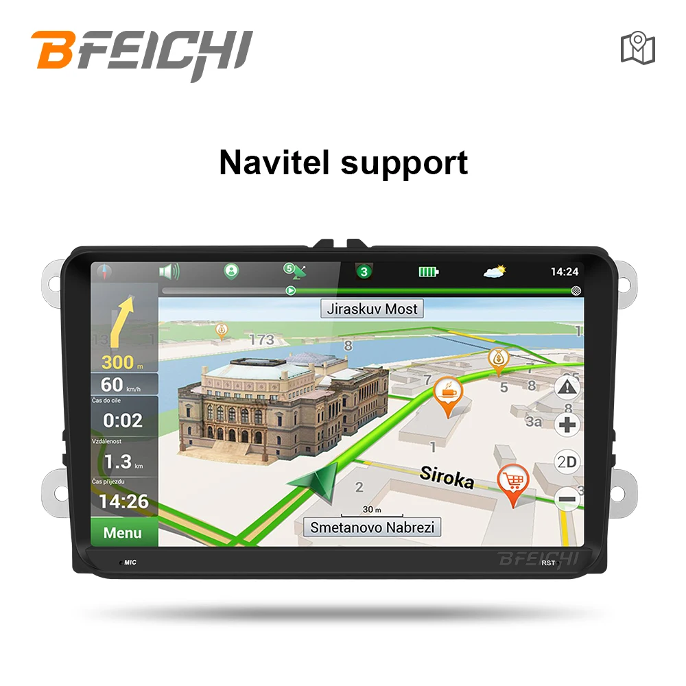 Автомобильный dvd плеер Bfeichi android 7 1 9 дюймов для Skoda Fabia octavia Superb Yeti Seat Rapid vw golf tiguan polo