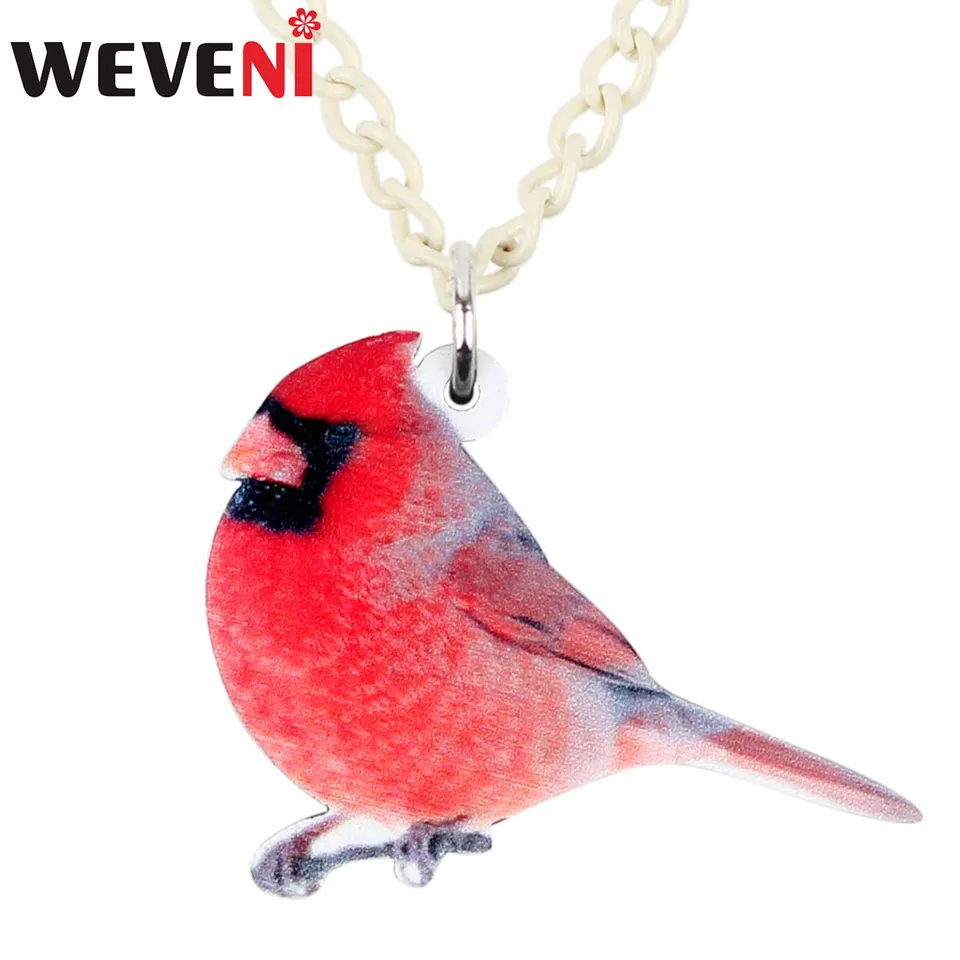 cardinal bird sweater