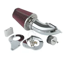 Cône d'admission de filtre à Air en aluminium de moto pour Honda Shadow VT600C 1999-2017 VLX Deluxe 600 1999-2009(China)