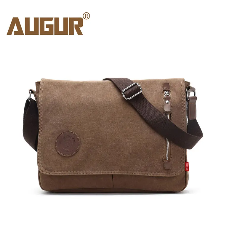 AUGUR High Quality Men Canvas Messenger Bag Vintage Travel Bolsa Masculina Fashion Men's Crossbody Bag Casual Shoulder Bags Male AUGUR High Quality Men Canvas Messenger Bag Vintage Travel Bolsa Masculina Fashion Men's Crossbody Bag Casual Shoulder Bags Male