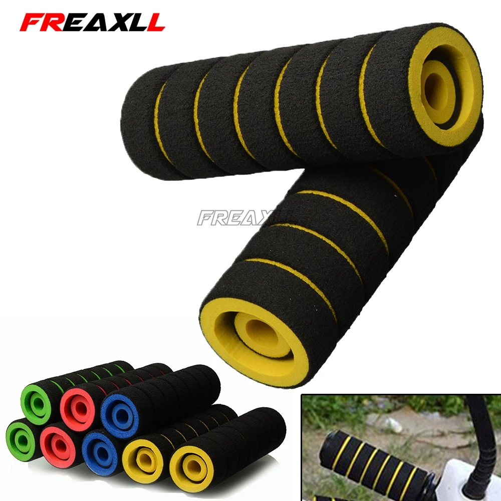 

Universal 22mm Motorcycle Foam Sponge Handle Bar Soft Hand Grips For Suzuki GSXR GSX-R 600 750 1000 K1 K2 K3 K4 K5 K6 K7 K8 K9