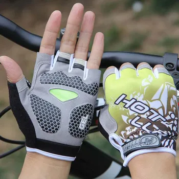 

New Anti Slip Bicycle Gloves Short Half Finger Stylish Cycling Gloves Breathable Outdoor Sports Men Women Bike Gloves