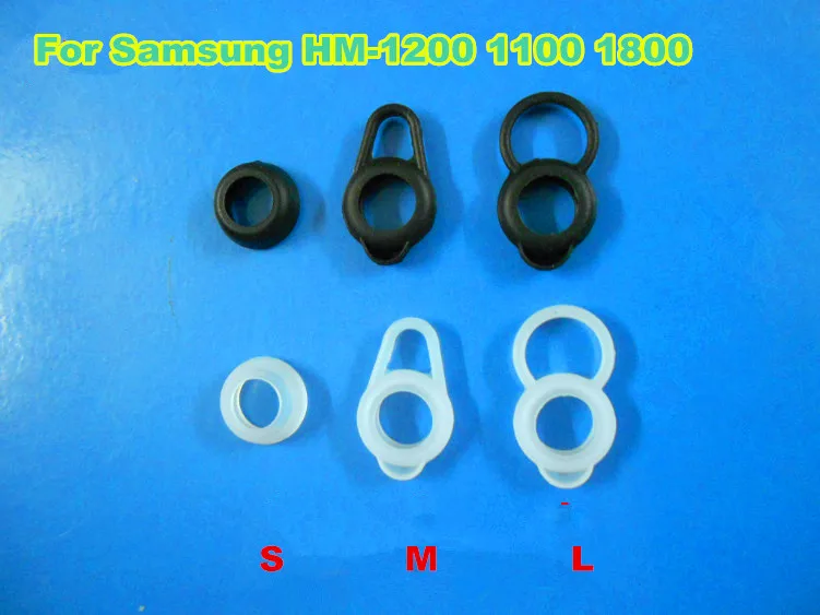 

6 шт./партия, силиконовые наушники-вкладыши для Samsung HM1100 1200 1800