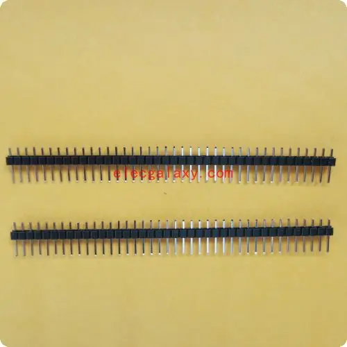 10 шт./лот 40 Pin 2 54 мм 1x40 pin Heigth = 11 34 Однорядный Мужской прямой наружный штыревой