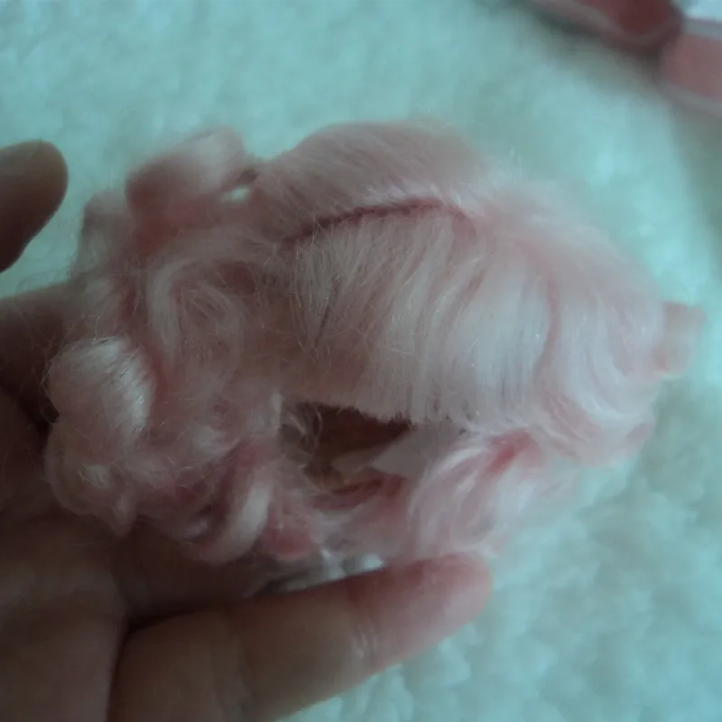 ob11 pink wig 5 to 6 inch