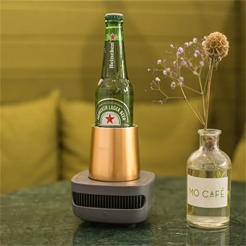 Cupcooler мгновенное охлаждение чашка смарт-устройство мини передвижной холодильник скорость чашка для охлаждения Сильный высокоскоростной охлаждение