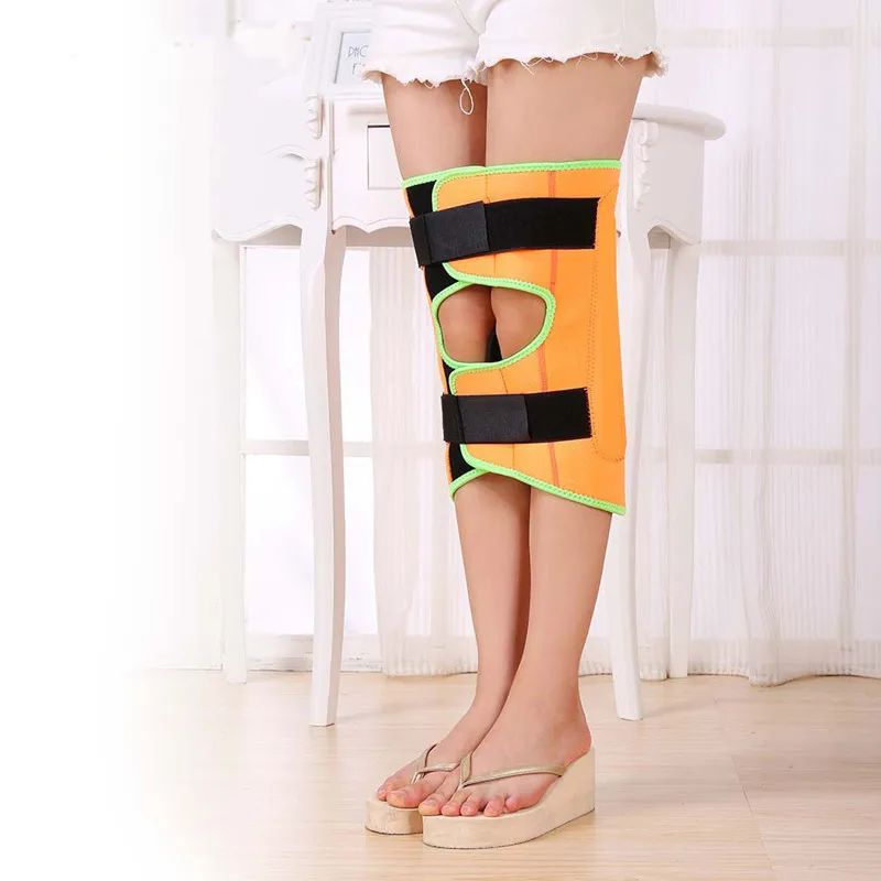 Коррекция красоты ног O/X ног прямой ортопедический инструмент сжигание жира улучшить ходьбу осанки для детей студентов взрослых T266OLE - Цвет: Оранжевый