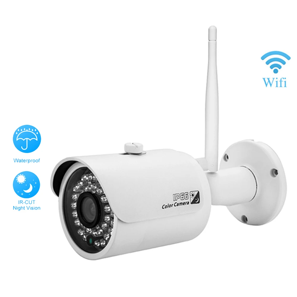 

OwlCat Outdoor/Indoor HD 1.0MP Bullet WiFi IP Camera Onvif Wireless Network Security Camara IR Night Security CCTV