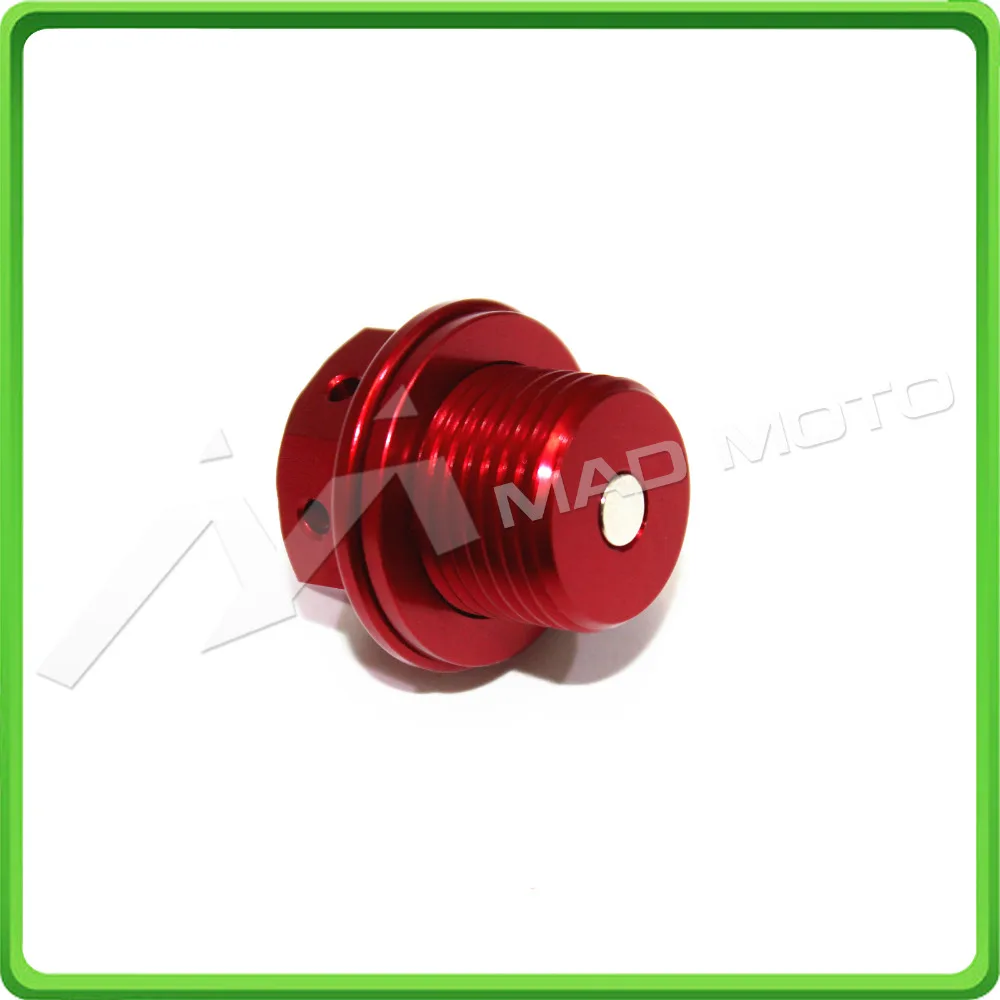Магнитная пробка для слива масла M16 x 1 5 мм * BMW S1000RR 2009 2010 2011 2012 2013 2014 2015 2016 2017 красный