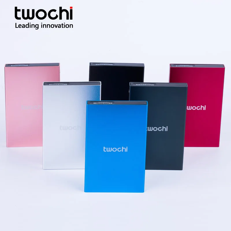 

TWOCHI 2.5" USB3.0 High Speed HDD 1TB 2TB Storage External Hard Drive Disk for PC/Mac PS4 XBOX TV box 6 Color