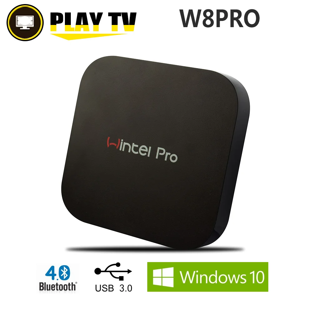 Lowest Price [Genuine]5pcs wintel CX-W8Pro Mini PC Box Windows 10 X5-Z8300 W8Pro 2GB/32GB with 2.4G Wifi BT Smart TV Box wintel W8 PRO