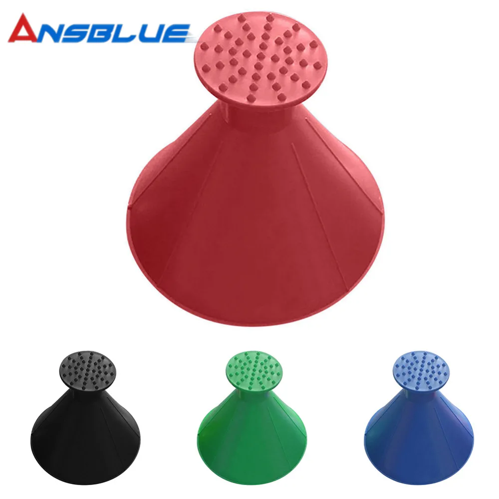 

Big Size 1pcs Auto Ice Scraper Cone Shaped Windshield Snow Shovel Outdoor Winter Funnel Snow Remover Deicer Cone Deicing Tool