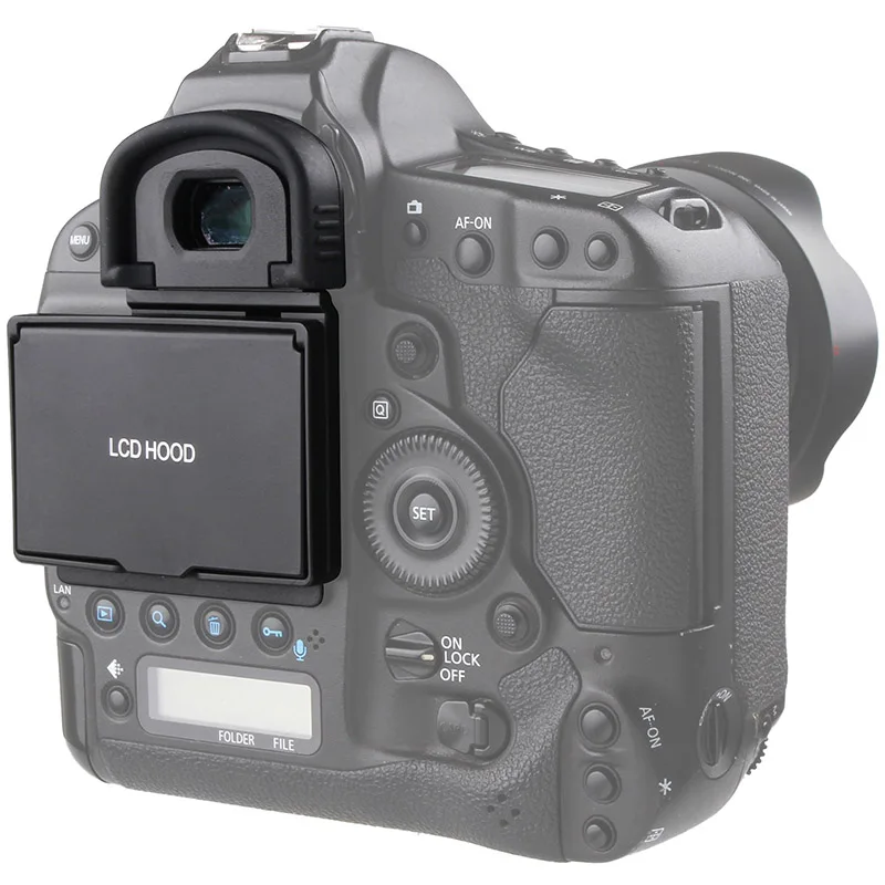 Ottica Incorporato Cornice Di Vetro Per Canon 1Dx 1Dx Ii Macchina Fotografica Dello Schermo Lcd Pellicola Di Protezione Dello Schermo