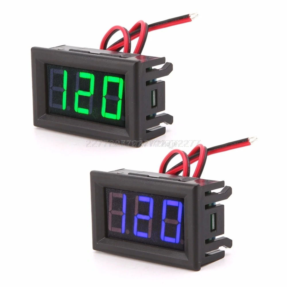 

AC 70-500 V Digital LED voltmeter Display Panel 2 wires volt Voltage Tests meter A02 19 Dropship