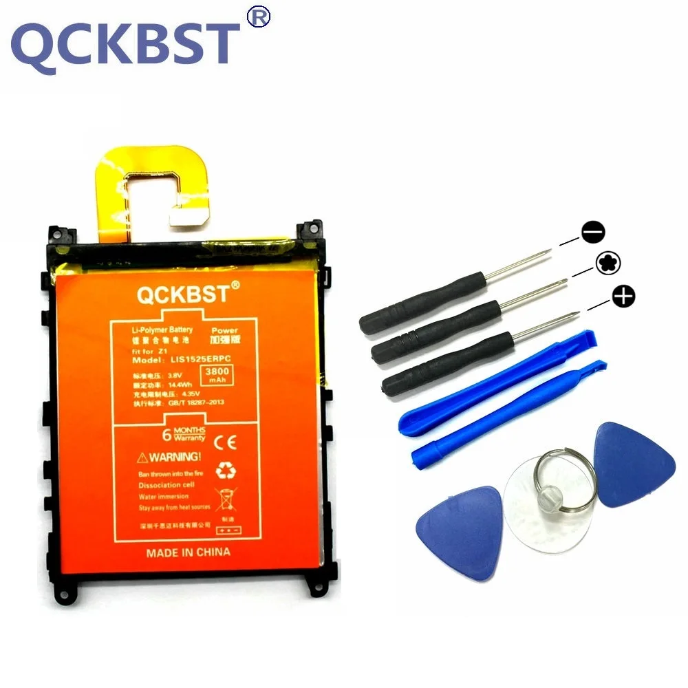 Литий-ионный аккумулятор QCKBST LIS1525ERPC для телефона Sony Xperia Z1 L39 C6902 C6903 C6916 C6943 большой