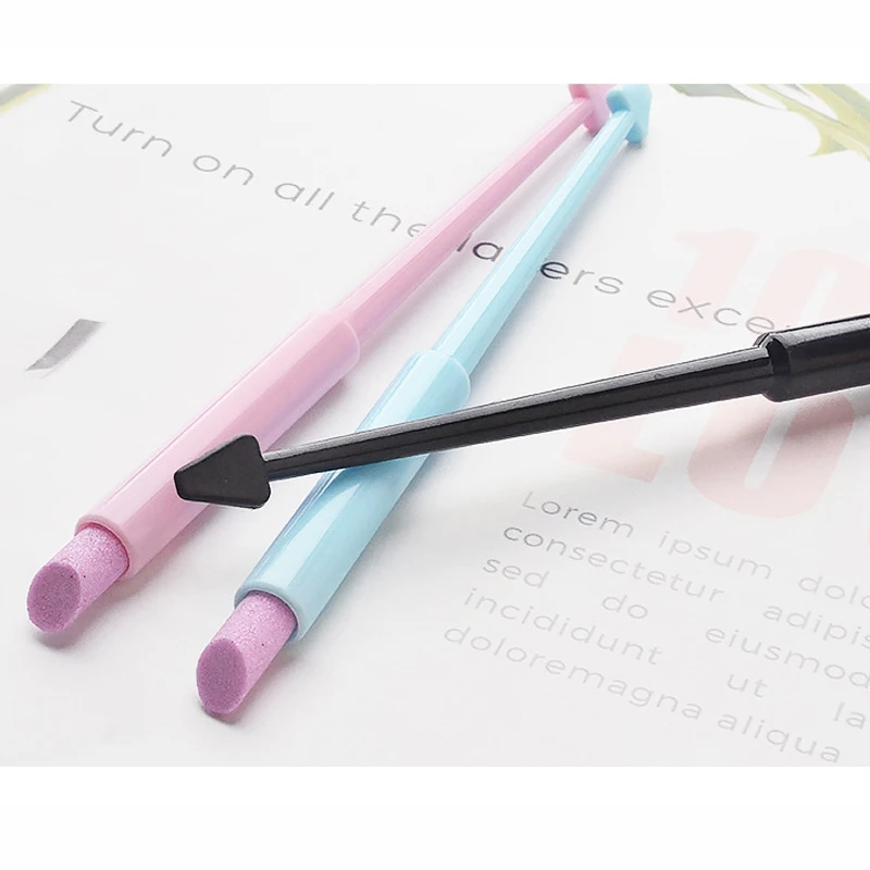 1 шт маникюрная шлифовальная ручка для ногтей кварцевая ручка толкатель для удаления кутикулы Триммер шлифовальная полировка инструменты для ухода за ногтями