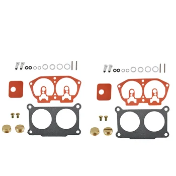 

2* Carb Carburetor Rebuild Kit Fit For Yamaha 115 130 HP 1986-1995 Outboard V-4