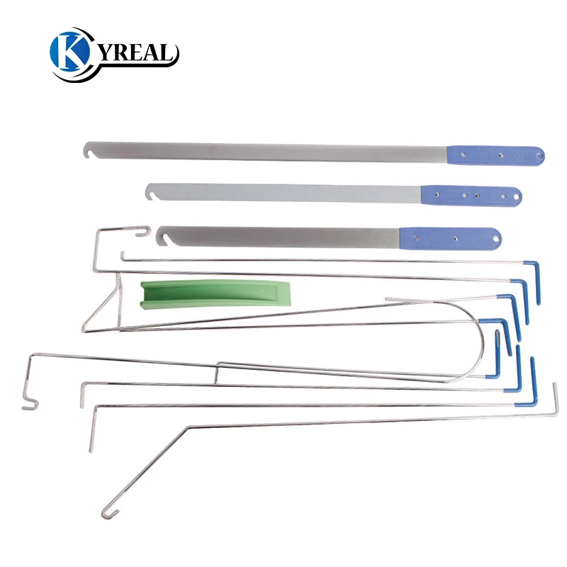 

2018 New Auto Door Repair Open Tool Car Fixed Tools General Locksmith Tools Lock Hardware With Nylon Bag
