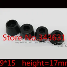 100 шт 19x15x17 черный прочный резиновый чехол для инструментов нескользящий чехол для шкафа