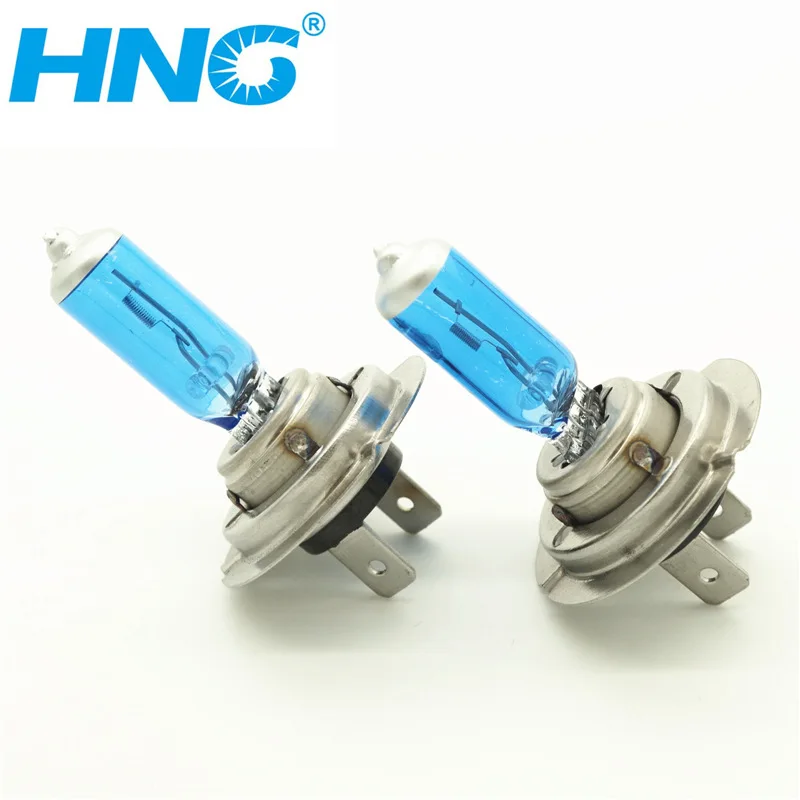 HNG H7 12V 55W Super Bright White Fog Lights Halogen Bulb 2Pcs/Set High