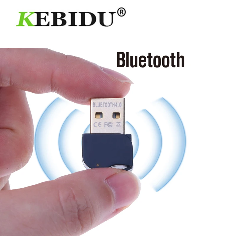 Адаптер Kebidumei для ПК с Bluetooth 4 0 беспроводной двухрежимный USB-адаптер