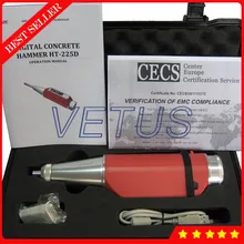 HT-225D двойной дисплей Портативный цифровой бетонный отскок тестовый молоток с NDT испытательное оборудование 4000