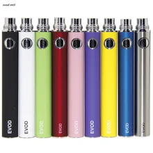 100 шт./лот EVOD mt3 Батарея 650 мАч 900 мАч 1100 мАч электронных сигарет evod Батарея электронной сигареты для MT3 CE4 распылитель EVOD MT3 vape