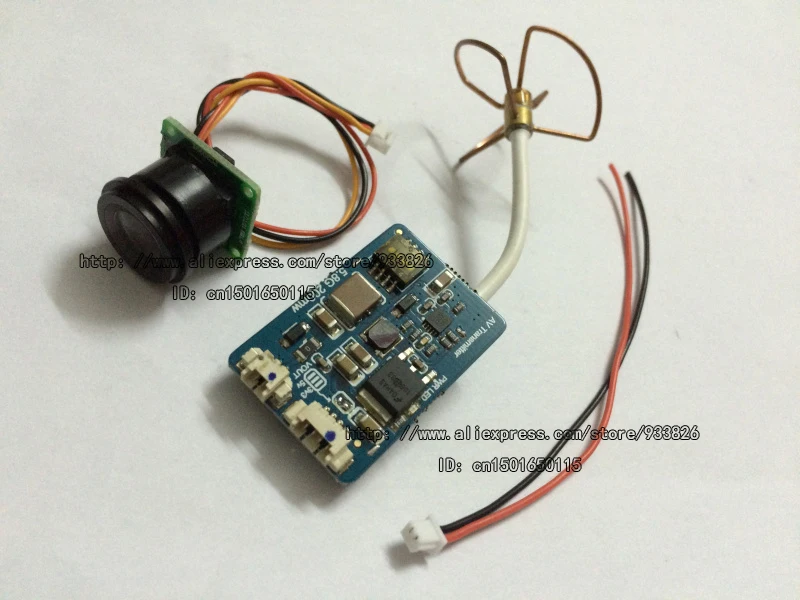 

FPV Mini 5.8G 200mW Telemetry AV Transmitter with 600TVL Camera for RC Airplane SKU:11238