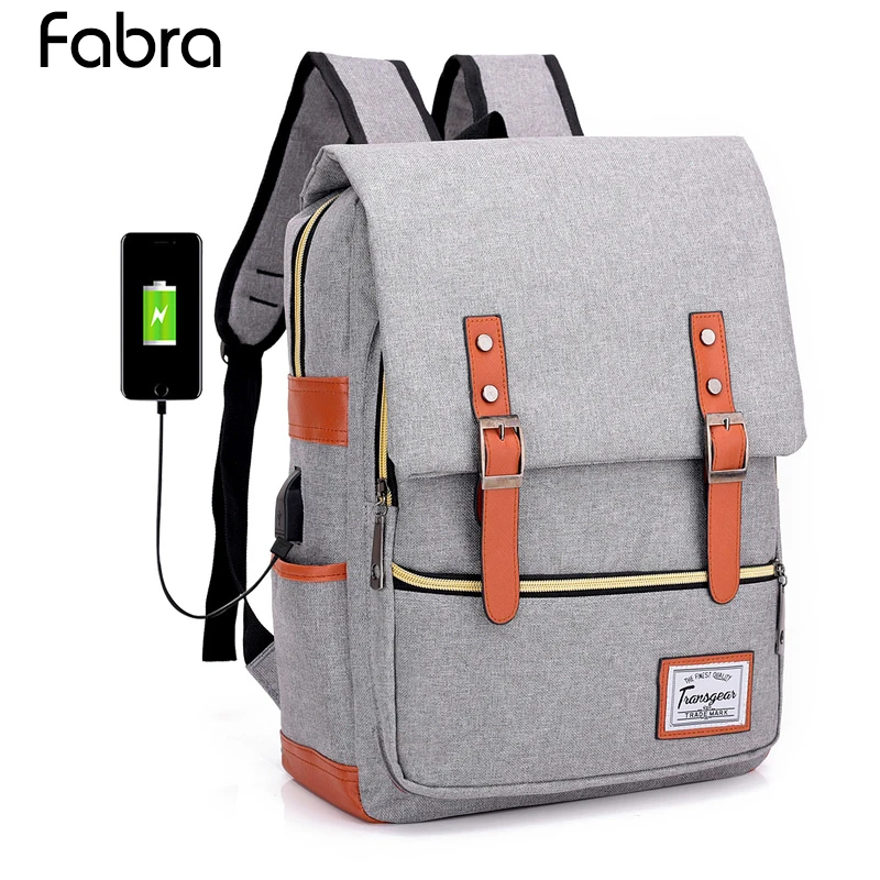 

New Men & Women Backpacks USB Charging Laptop Backpack for Teenagers Large Capacity Student School Bag Unisex Rucksack Mochila