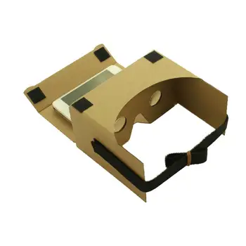 

Innovative Mobile VR Glasses Paper VR Head-mounted Tray 3D Virtual Reality Glasses For Mobile Phone 3D VR Glasses