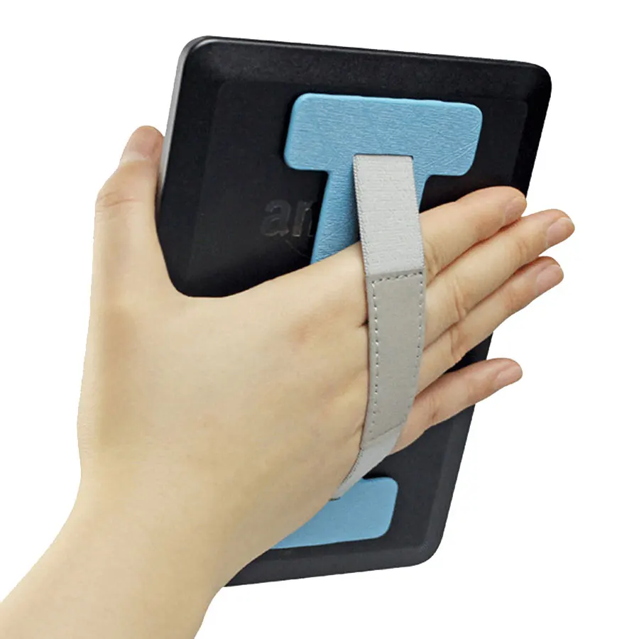 

Universal Tablet Stand Handed Grip Strap Holder Anti Slip Finger Sling Band Strap Holder Stand Sticker for 6-10.5 inch Tablet PC