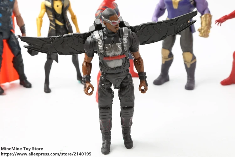 ZXZ Marvel Мстители Халк Тор Капитан Америка человек паук танос Железный человек фигурка Аниме Коллекция фигурка игрушка модель