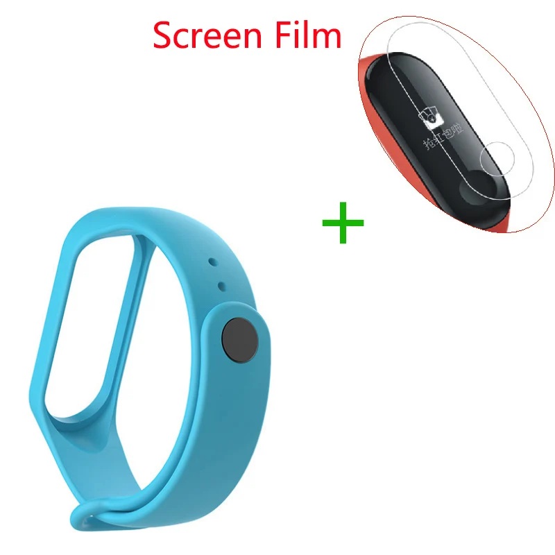 Ремешок силиконовый для Xiaomi Mi Band 3 12 цветов|Смарт-аксессуары| |