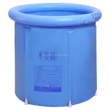 Для взрослых надувная ванна ПВХ портативная ванна спа экологический портативный Замачивание для ванной комнаты