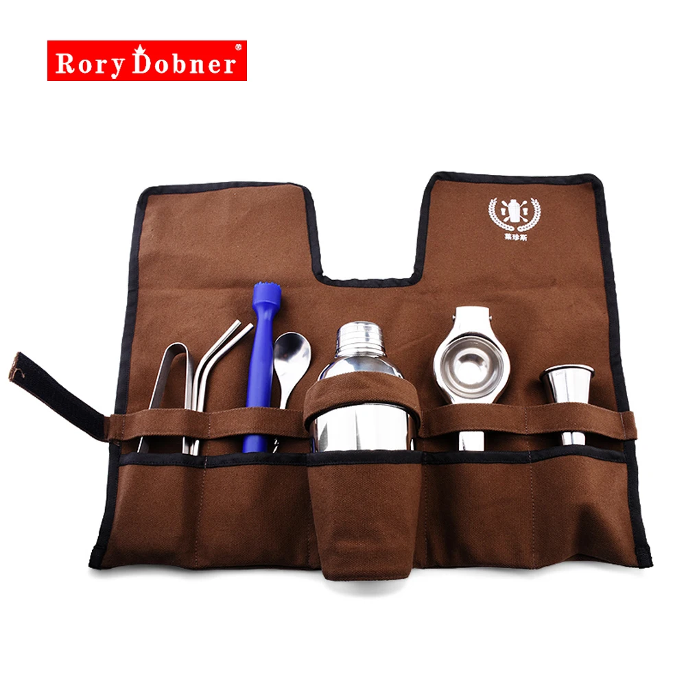 Bar Sets Bartender Tool Case Bar Tool Bag Mixology Bag Bartender Kit PU