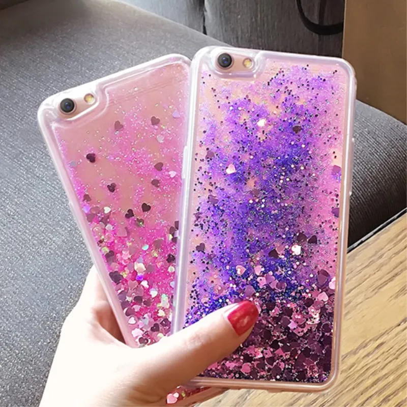 

For OPPO R15 Dream R17 Pro Glitter Liquid Quicksand Cover For A37 A39 A57 A73 A77 A79 A83 A3 A5 F3 F5 F7 F9 Case R9 R11 S Plus