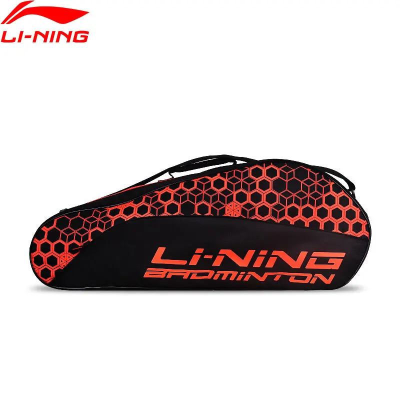 

Li-Ning 2018 Badminton Rackets Bag For 3 Rackets Load Polyester Li Ning Professional Racquet Sport Bags ABJN034