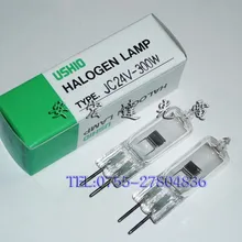 Прямая Горячая Коммерческая профессиональная Ce прозрачная галогенная Ushio световые лампочки Pg лампа Jc24v300w