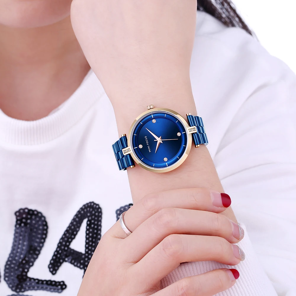 Мини фокус часы для женщин лучший бренд класса люкс кварцевые часы для женщин Мода Relojes Mujer нержавеющая сталь Женские кварцевые наручные часы