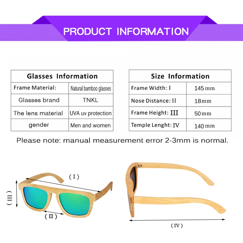 Винтажная бамбуковая оправа Роскошные поляризованные солнцезащитные очки для женщин мужские солнцезащитные очки деревянный корпус пляжные очки анти-УФ для вождения
