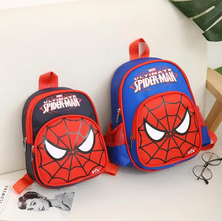 

Primary Students School Bags Cartoon Children Spiderman Backpack School Backpacks Kindergarten Boy Girl Mochila Kids Bag