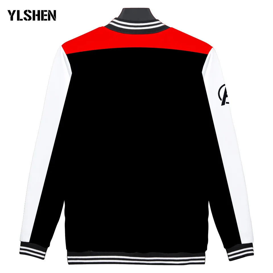 Avengers Endgame Hoodie Jacket Avengers 4 Cosplay Costumes Sweatshirt Final Battle Quantum Clothes 3D Baseball Uniform Kids 2019